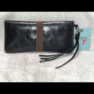 HOBO Brand | Hobo NWT Black Keira Wallet & Black Clip Tassel